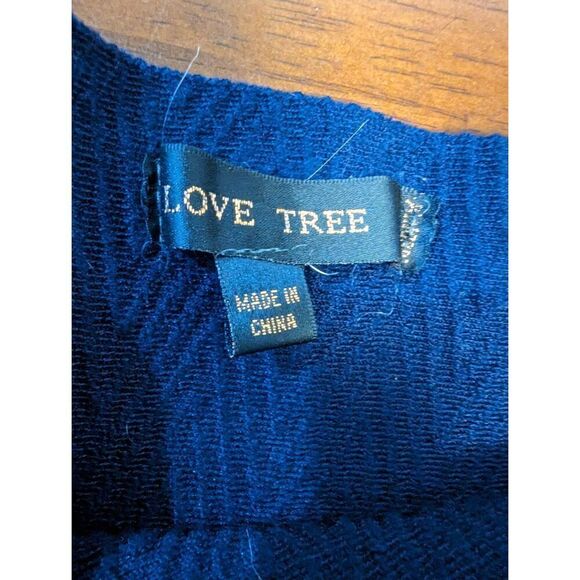 Love Tree Skirt Knitting Woolen Midi Skirt  High Waist Casual Pleated Elastic Fl - Picture 3 of 5